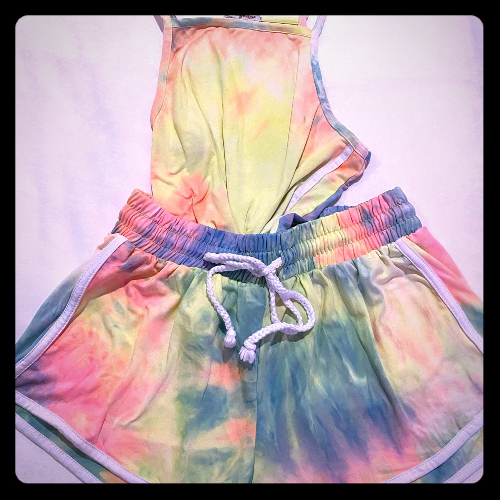 Tie dye loungewear set